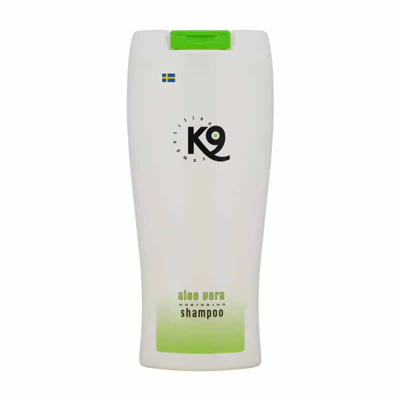 K9 Aloe Vera Sjampo 300ml | Profesjonell Pleie for Alle Dyr