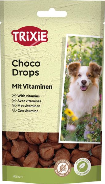 Hovedbilde Trixie Schoko-Drops 75 g | Trygg Sjokoladegodbit ...