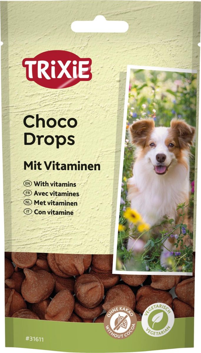 Trixie Schoko-Drops 75 g | Trygg Sjokoladegodbit til Hund