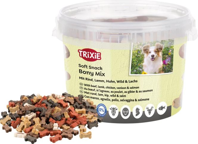 Hovedbilde TRIXIE Soft Snack Bony Mix ( 1,8kg )