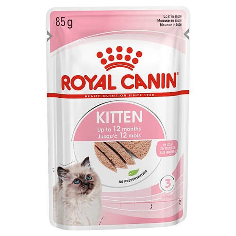 Royal Canin Kitten Loaf 85g | Saftig Paté til Kattunge