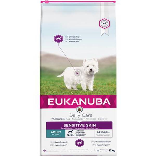 Hovedbilde EUKANUBA Daily Care Sensitive Skin 12kg
