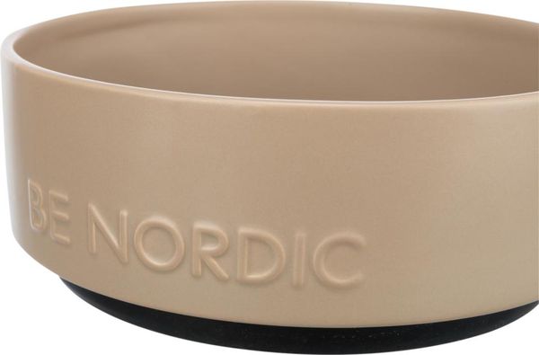 Hovedbilde Trixie BE NORDIC Keramikkskål 1,2 L (Ø 18 cm) | Taupe