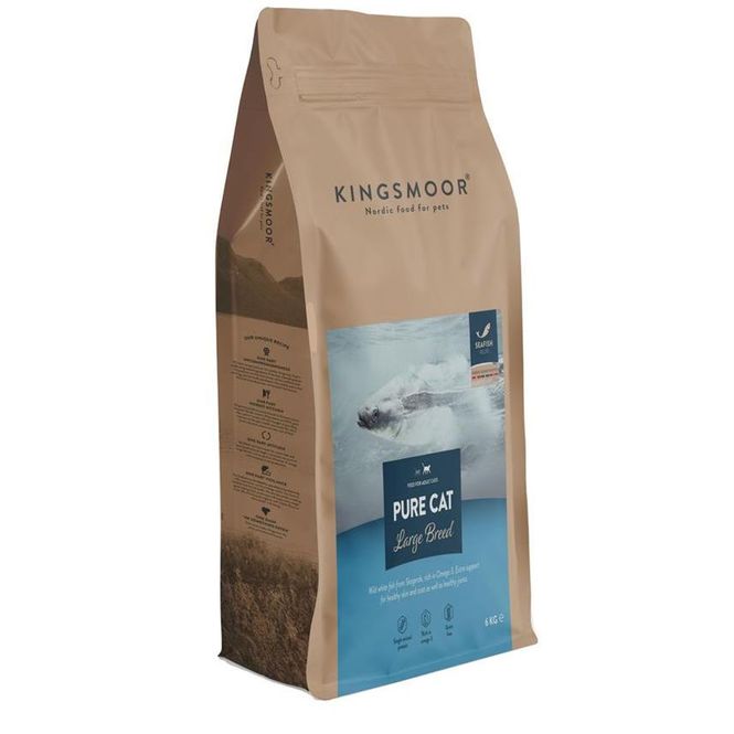 Hovedbilde KINGSMOOR Pure Havfisk Stor Katt - 6 kg