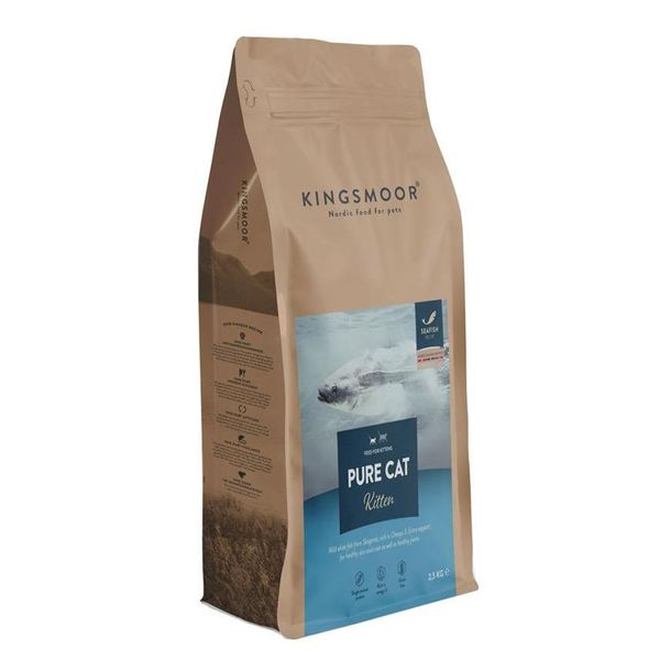 Hovedbilde KINGSMOOR Pure Havfisk Kattunge - 2,5 kg